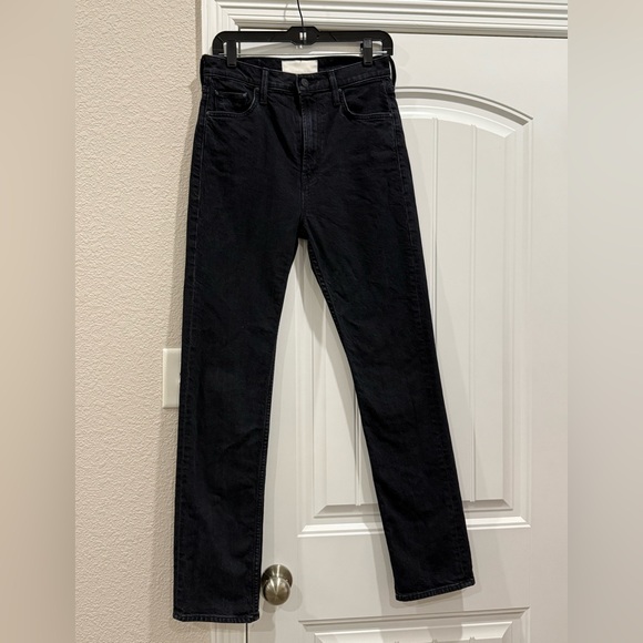 MOTHER SUPERIOR dark black High Rise Skimp Jean in size 29 - Picture 1 of 10